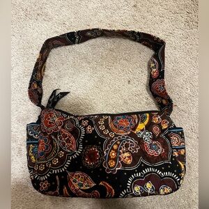 Vera Bradley Brown, Black, and Orange Vintage Classic pattern